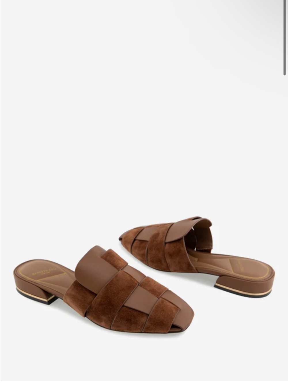 FAINA LEATHER FISHERMAN
SLIDE SANDAL - Kenneth Cole